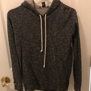 Grey Hooded Sweatshirt
